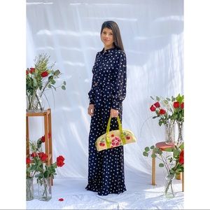 🆕Jill Jill Stuart floral wide leg pant NWT